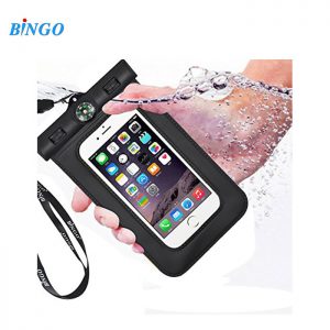 Bingo 6 inch for Iphone 6 Plus Waterproof Case WP-6BK -Black