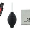 JJC CL-3D 3 in 1 Camera Cleaning Kit with LensPen, Blower and cloth Set