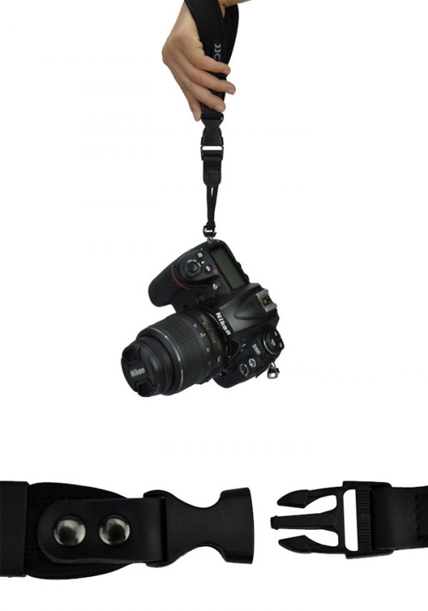 JJC ST-1 Neoprene Wrist Strap for Camera Nikon Canon Sony DSLR