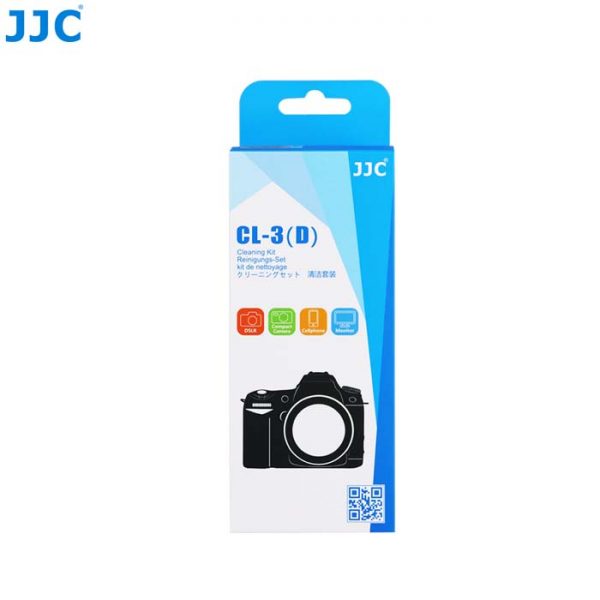 JJC CL-3D 3 in 1 Camera Cleaning Kit with LensPen, Blower and cloth Set