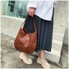 Delly New Luxury Women Bags Designers Handbags Vintage Leather Handbag Ladies Hand Bag Sling Bag Brown LWD-BR