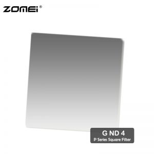 Zomei G ND4 Graduated Neutral Density Square Filter (Fit for Cokin Holder)