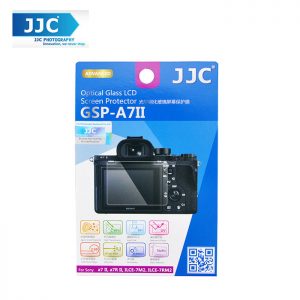 JJC GSP-A7II Tempered Toughened Optical Glass Camera Screen Protector 9H Hardness For Sony A7 R S II