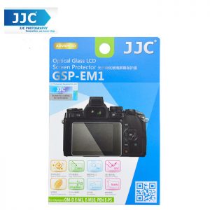 JJC GSP-EM1 Tempered Optical Glass Camera Screen Protector For Olympus OM-D E-M1 E-M10 E-P5