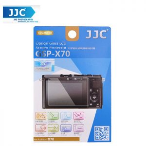 JJC GSP-X70 Tempered Optical Glass Camera Screen Protector For Fujifilm X70