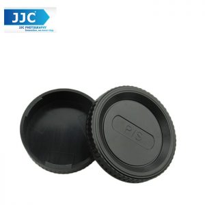 JJC L-R4 Body and Rear Lens Cap for Pentax K Mount Lens/Camera