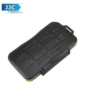 JJC MC-CF6 Waterproof Sealed Memory Card Case Holder for 6pcs CF Memory Card