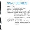 JJC NS-CBK Quick Release Professional Anti-Slip Shoulder Slider Strap for DSLR Camera Belt - Black
