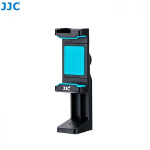 JJC SPS-1A Blue Smart Phone Stand holder 56-105mm Clip with Hot Shoe for Led Light