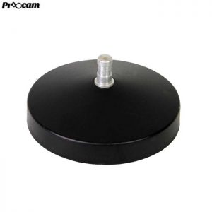 PROOCAM BS-7 Weighted Ring Light Table top Base for LED Video Lights (3KG)