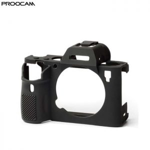 Proocam Silicone Case Cover Protective Skin for Sony A7 III - Black