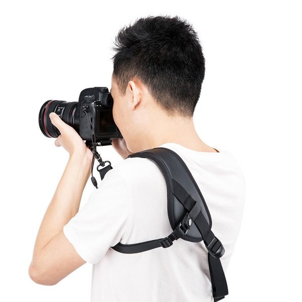 JJC NS-PRO1M Portable Sling Shoulder Neck Camera Strap Arca Swiss Quick Release Plate Design for Camera Nikon Canon Sony