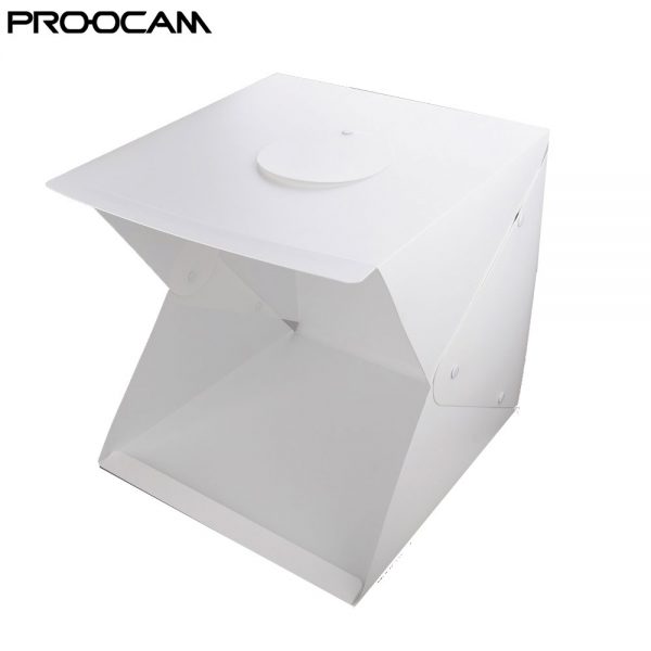 Proocam EASYGO 40cm Portable Studio Photo LIGHT TENT DUAL LED Light Product (YTP-3)