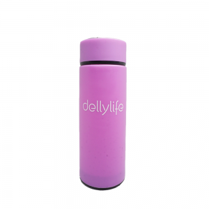 Dellylife Purple Travel drinkware 450ml Portable bottle Business water tumblr for tea glass drinking bottle TDP-PU