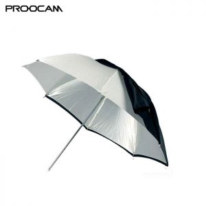 Proocam BW2 2 In 1 Soft and Reversible Studio Photo Umbrella 110cm