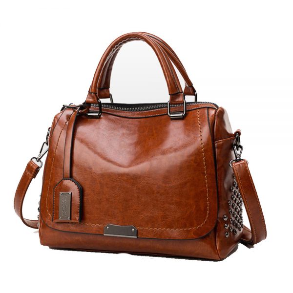 Delly Fashion Women Bag Leather Handbag Luxury Ladies Shoulder Beg BLACK - LHL-BK