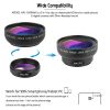 Apexel 0.45X Super Wide Angle 12.5x Super Macro HD Lens for mobile phone  (APL-0.45WM)