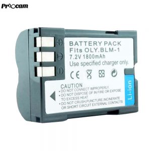 Proocam Viloso BLM-1 rechargeable Camera battery for Olympus PS-BLM1 BLM-1