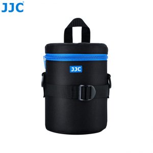 JJC DLP-4II Water Resistant Deluxe Lens Pouch with Shoulder Strap fits Lens Size below 100 x 182mm