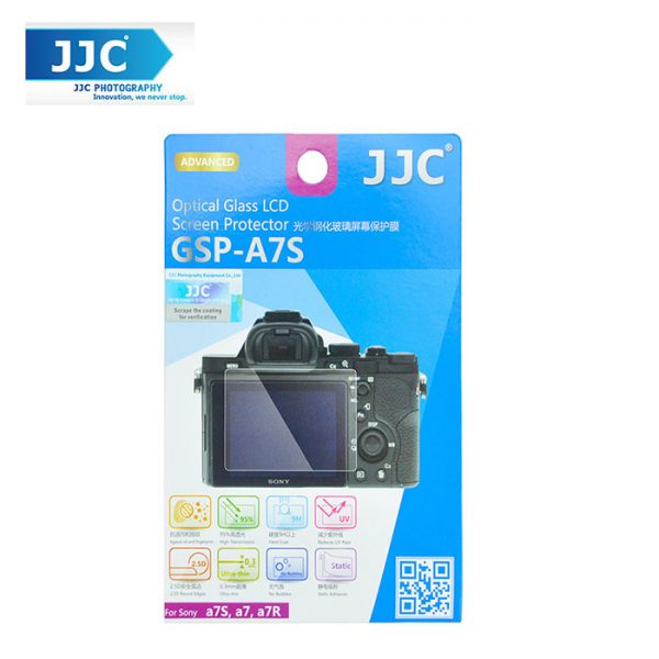 JJC GSP-A7S Tempered Optical Glass Camera Screen Protector For Sony A7S A7