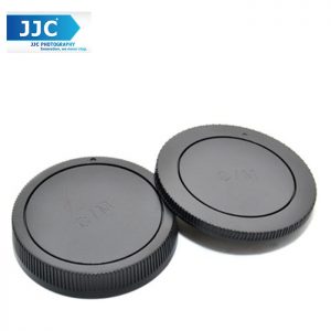 JJC L-R15 Rear lens Cap and Body Cap for Canon EOS-M
