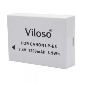 Proocam Canon LP-E8 Compatible Battery for Canon 550D 600D 650D, 700D