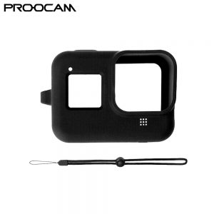 Proocam Pro-J264-BK Silicone Case for the Camera Mainbody of Gopro Hero 8  (Black)