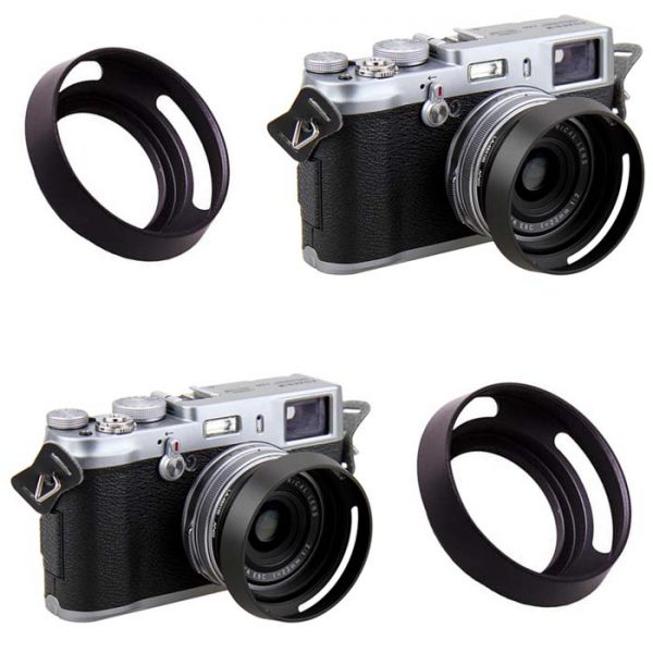 PROOCAM 39mm Metal Lens Hood Shade for Leica Nikon canon Fujifilm Olympus Lens Black (MLH-39B)