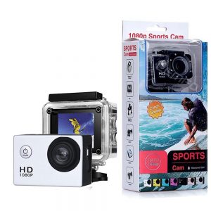 Sj50 HD 1080p Full 2.0 Inch Action Camera for Travel Sport Full Set with gopro accessories -White
