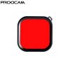 Proocam Pro-F266 Red filter Light Motion Night Under Sea Filter for Proocam Gopro Hero 8 waterproof case only