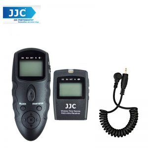 JJC WT-868 with Cable-A LCD Timer Remote for Camera Canon 5D 50D 7D 1D